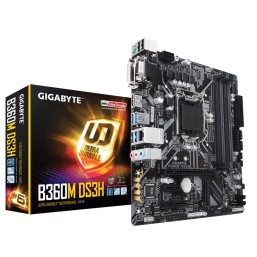 技嘉（GIGABYTE） B360M-DS3H吃鸡游戏主板 Intel B360/LGA 1151