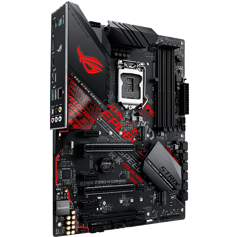 华硕 玩家国度(republic of gamers) rog strix z390-h gaming主板